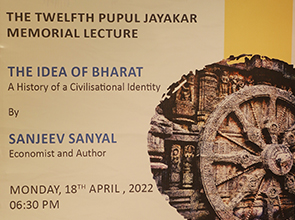 The Twelfth Pupul Jayakar Memorial Lecture: The Idea of Bharat